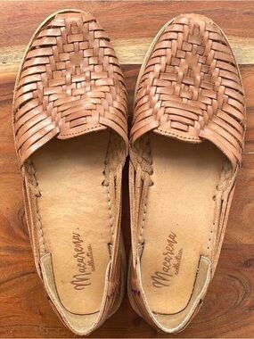 Genuine leather Huarache sandals 8